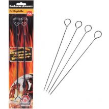 Bbq Collection - Grillspieße 24 cm 4 Stück Edelstahl