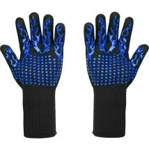 Choyclit - Free Felivery bbq Gloves Heat Resistant up to 800°C - L5 Cut Resistant Gloves - Premium Oven Gloves for bbq, Cooking, Baking and Welding