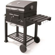 Barbecue rettangolare de luxe con coperchio 116 x 56 x H109