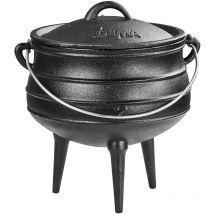 Dema - Dutch Oven Madagaskar 6l Lagerfeuer Feuerstelle Schmortopf Gusseisen Gusstopf