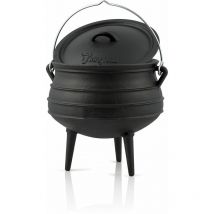 Bbq-toro - Potjie 2, para 4 - 8 personas, 6 litros, olla de hierro fundido