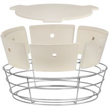 Universal flexibles Kochsystem Kugelgrill, Räucherbox Kit für ø 57cm Kugelgrill - Bbq-toro