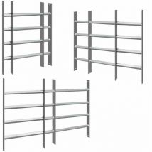 Bc-elec - AWB-602 Grille de fenêtre extensible, grille de défense pour fenêtre, grille de sécurité 60x70 à 105cm
