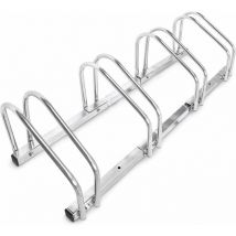 BS400004 Portabiciclette, portabiciclette, portabiciclette, portabiciclette per 4 biciclette, da terra o da parete - Bc-elec