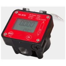 Bc-elec - NEFWM-02 Caudalímetro digital para bomba de trasiego de fluidos Diesel, Aceite Agua Adblue 5-25 l/min, 1/2'', Medidor de líquidos