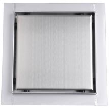Q01-15 Plato De Ducha De Acero Inoxidable 15cm, Plato De Ducha, Altura Ajustable 63-83mm - Bc-elec