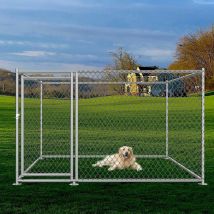 RA-D22 Welpenpark 2x2x1,2m, Hundezwinger, Freiluftzwinger, Hundeboxen-Übungsplatz - Bc-elec