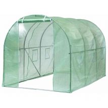 Bc-elec - 5662-0501 Serre De Jardin Serre Tunnel 3 Sections 3.5x2x2m 7m²