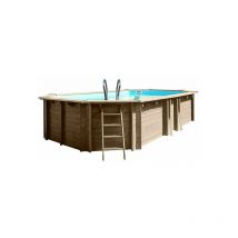 Aqua Product Europe - Bâche à bulles piscine Blooma Kariba - Oxo Cristal bleutée 500μ