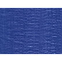 Bâche de protection 250g avec oeillets - Bleu 6m x 4m Bleu