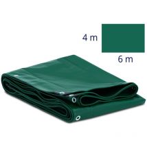 Bâche de protection Bâche de remorque 600 x 400 cm Plastique