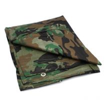 Bâche camouflage camo 3x 4m /80g