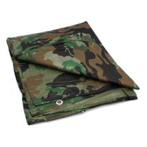 Bâche De Protection Camo 6x10m / 80g Nn