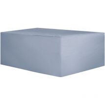Beliani - Housse pour Mobilier d'Extérieur en Polyester pvc Gris 120 x 90 x 65 cm Chuva