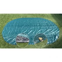 Summer Fun - Bâche Hivernage Protection Piscine Hors-Sol Ovale 730 x 375 Cm - Dimension Couverture 830X475Cm
