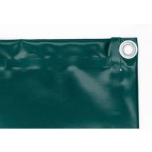 Bâche lourde 650g avec oeillets - Vert 6m x 8m Vert