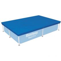 Bâche piscine 221 x 150 cm Couverture piscine Rectangulaire Bestway 58103