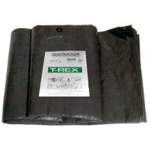 Bâche de protection – 4 x 6 m – Polyéthylène imperméable – Vert foncé – TREX