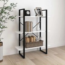 Bücherregal Weiß 80x30x105 cm Holzwerkstoff Vidaxl
