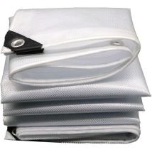 Tigrezy Bâches (Bricolage) - Bâche Armée De Protection 3x3m 230g/M² - Translucide / Transparente - Haute Résistance, Indéchirable Et Imperméable