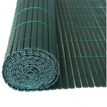 Brise vue de jardin balcon résistant en pvc Vert / 1,20 x 5 m