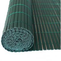 Brise vue de jardin balcon résistant en pvc Vert / 1,40 x 5 m