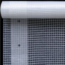 Helloshop26 - Bâches polyvalent et robuste 2 pièces 260 g/m² 4x4 m blanc