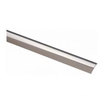 Barre de seuil adhésive - Longueur 0,83 m - Inox poli Profilpas