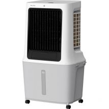 Be Cool - Refroidisseur d'air 120 w (l x l x h) 496 x 375 x 870 mm gris clair, blanc commandé par application, minuteur,