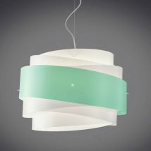 Linea Zero - bea Pendelleuchte mit fünf grünen Lichtern, Durchmesser 60x h38 cm