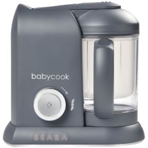 Baby Robot 4in1 1100ml Grigio Scuro – Tritatutto Elettrico per Pasti Veloci – Béaba