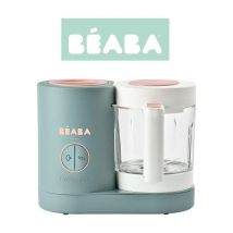 Beaba - béaba Babycook Neo - 1,25 l - Vert - Boutons - Verre - Acier inoxydable - Acier inoxydable (912732)