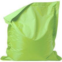 Veeva Pouf Géant pour Enfants, Coussin de Sol XXL, Poufs d’intérieur et d’extérieur, Vert Citron, OEKO-TEX