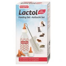 Accessoires Lactol - pour Une Utilisation avec Un substitut de Lait - Aide à Nourrir Les Chatons, Chiots et Petits Animaux - Contenu : 1 biberon, 6