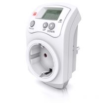 Steckdosen Thermostat programmierbar von 5°-30°C lcd Display mit Statusanzeige - Bearware
