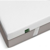 BeauNuit mt Lux 7 zone coprimaterasso con schiuma viscosa da 7 cm - coprimaterasso per letti a molle e materassi alti fino a 30 cm coprimaterasso