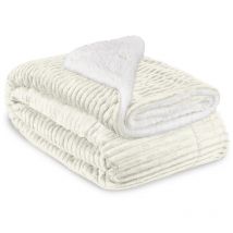 Couvre lit Elisa Couverture Polaire avec Impressions Scintillantes Nature, 200cm, 150cm - Beautissu