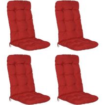 Beautissu Flair HL Hochlehner (4tlg) [V]Rojo
