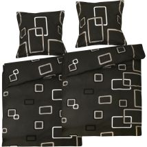 Beautissu - Housse de Couette Set Noa 220cm, 155cm