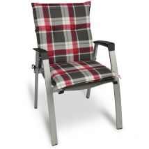 Beautissu - Matelas Coussin pour Chaise Fauteuil de Jardin terrasse 100x50x6cm Bordeaux