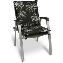 Beautissu - Matelas Coussin pour Chaise Fauteuil de Jardin terrasse Flores 100x50x6cm