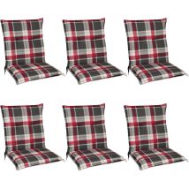 Matelas Coussin pour Chaise Fauteuil de Jardin terrasse Sunny 100x50x6cm Bordeaux - Beautissu