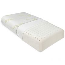 Oreiller mémoire de forme BeauErgo bn Coussin de nuque en bambou - 65x40x14 cm - Oreiller orthopédique en mousse - Beautissu