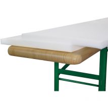 Beautissu Set da due cuscini sfoderati - ideali per panche di legno da birreria e sagra220x25x2 cm