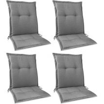 Beautissu - Set di 4 Cuscino per sedie da giardino HighLux nl - Cuscino per sedie e sdraio - cuscini spessi 7 cm - Made in eu - cuscino in diverse