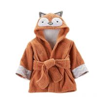Bébé Garçon/Fille Mignon Animal Doux Peignoir en Coton Capuche Serviettes de Bain pour Bébé