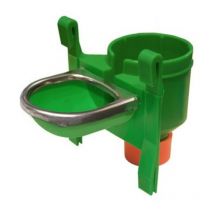 Bebedero para Roedores de Botella de plástico GYC con protección Inoxidable. Botella no Incluida.