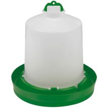 Chemin Des Poulaillers - gaun bebedero premium 8l. c/tapon verde , Bebedero Premium 8 Litros con tapón Gaun Bebedero para aves premium estilo tolva