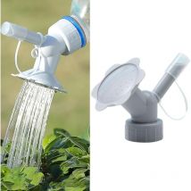 Bebusingoto - Aspersor 2 en 1 para botellas de plástico, regadera pequeña para hacer tú mismo, riego de plantas, riego de plántulas, riego de jardín