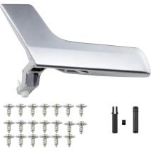 Bebusingoto - Manija interior de puerta para Mercedes W204 X204 Clase c 2047201171, mate, lado izquierdo, 2047201763, 2047202763